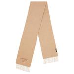 Футболка с вышитым логотипом и бахромой VERSACE - фото