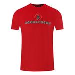 Футболка с логотипом Script Aquascutum, красный - фото