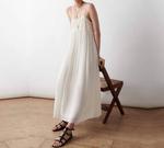 Платье Velma в цвете слоновая кость Ba&sh - фото 2