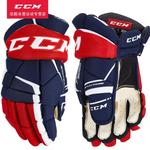 CCM Перчатки для хоккея с шайбой TACKS 9060, черно-белые (38 см) - фото 2