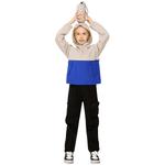 Детский легкий складной дождевик waterproof windproof с капюшоном Maxxis Merch, Mint And Gray Green - фото 3