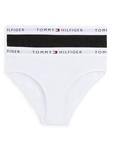 Детские оригинальные бикини-трусики Tommy Hilfiger, Pack of 2, Black/White - фото