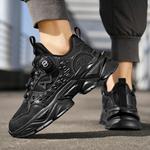 Кроссовки мужские толстые низкие Grumpy Ram, черный - фото 13