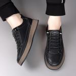 Кеды мужские, обувь для скейтбординга низкая Poitulas, черный - фото 6