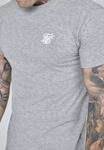 Базовая футболка ESSENTIALS SIKSILK, серый - фото 4
