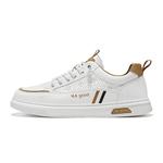 Низкие мужские кроссовки HLA, White Brown - фото