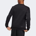 Толстовка Men's adidas Th Ref Swt Round Neck Long Sleeves Knit Black, черный - фото 4