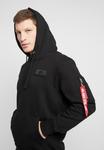 Худи Alpha Industries Hoodie, Black/White/Black - фото 4