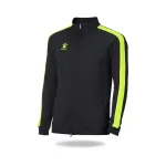 Куртка унисекс Global Kelme, черный/флуоресцентный желтый - фото