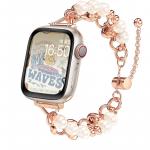 IBOANN Часы Strap Apple Compatibility Metal, Rose Gold - фото