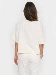 Футболка Boxy Fit от Jalinu Saint Tropez, White - фото 2