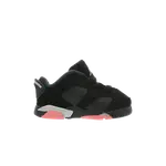 Кроссовки Air Jordan 6 Retro Low TD 'Black Sunblush', черный - фото