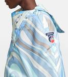 Пончо с принтом x-fusalp Pucci, синий - фото 4