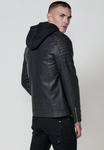 Куртка Koroshi Faux leather jacket, Black - фото 8
