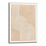 Картина с рамкой Reinders Sandy Knot, бежевый - фото