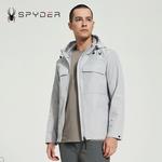 Куртка мужская SPYDER, светло-облачный серый (сидит немного свободно, рекомендуем выбрать размер меньше) - фото 6