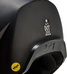 Мотокроссовый шлем FOX v1 solid, Black Matt - фото 2