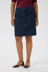 Юбка KAFFE CURVE Elisa, темно-синий - фото 2