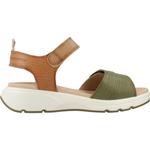 Сандалии Carmela модель 162309c цвет зеленый - фото 4