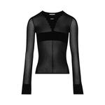 Свитер Jean Paul Gaultier Logo Knit Sweater, Black - фото