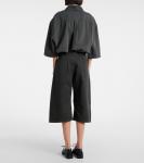 Шорты из перекрученного денима Lemaire, Carbon Blue - фото 3