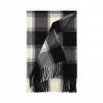 FREE RABBITⅡ Вязаный шарф унисекс, Black Gray - фото 7