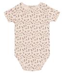 Хлопковый боди Baby Viperfish Caramel, Brown Ditsy Floral - фото