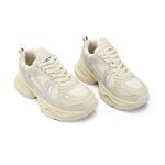 Высокие массивные кроссовки женские UBZ, космическое серебро - фото 9