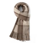 FREE RABBITⅡ Вязаный шарф унисекс, Dark Khaki - фото 10