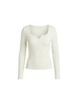 Studioselect Лонгслив 'Mona' в цвете Natural White - фото