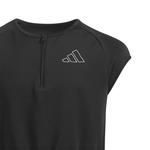 Платье для гольфа с короткими рукавами Adidas для девочек, черный - фото 4