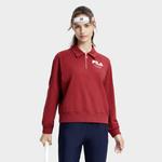 Рубашка поло унисекс красная Fila - фото 5