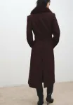 Классическое пальто Mango, Dark Brown - фото 2
