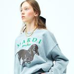 Унисекс свитшот MARDI MERCREDI, серый - фото 8