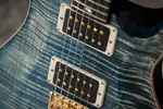 PRS Custom 24 10 Top - Потертый синий кит - фото 10