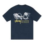 Футболка Stussy Shells Tee, темно-синий - фото 2