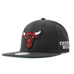 Mitchell Ness Кепка Mitchell & Ness Bulls Logo Snapback, Black - фото 3