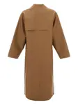 Пальто на пуговицах Kassl Editions, коричневый - фото