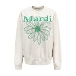 Свитшот Unisex MARDI MERCREDI, Пыльно-серый (Яблочно-зеленый) - фото