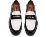 Лоферы Steve Madden Natan, цвет Black/White - фото 2