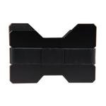 Кошелек Unisex Carhartt Aluminum Front Pocket Wallet, черный - фото