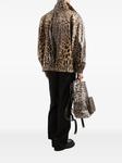 Куртка-бомбер с леопардовым принтом Dolce & Gabbana, коричневый - фото 3