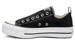 Кроссовки chuck taylor all star platform slip thick sole 'black white' Converse, черный - фото 2