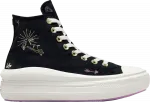 Кроссовки Wmns Chuck Taylor All Star Move Platform High 'Tiny Tattoos', черный - фото