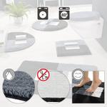 Коврик для ванной WC-Vorlage Erwin Müller 80201-S22, 50x2x50 см, серый - фото 3