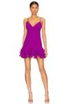 Платье мини деа Nbd, фиолетовый - фото
