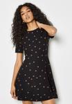 Платье Apricot POLKA DOT SHORT, Black - фото