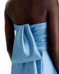 Платье без бретелек Amsale, синий - фото 6