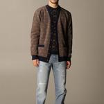 Кардиган Gucci Stripe Wool Knitting Cardigan Brown - фото 6