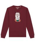 Свитер Watapparel Sweatshirt Lama, бордовый - фото